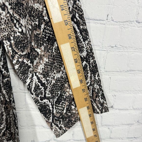 Soft Surroundings Jacket Women Medium Animal Print Mob Wife Water Resistance - Picture 10 of 12